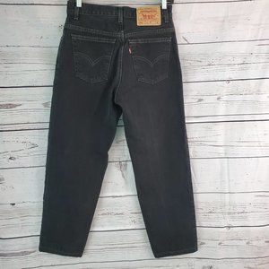 Vintage Levi's 550 High Rise 11" Jeans 7 Jr M